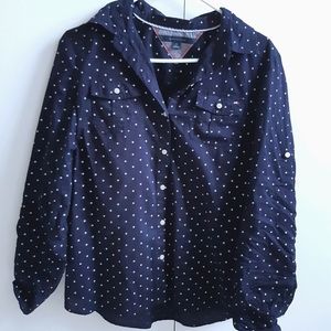 Tommy Hilfiger Button Down (Navy)